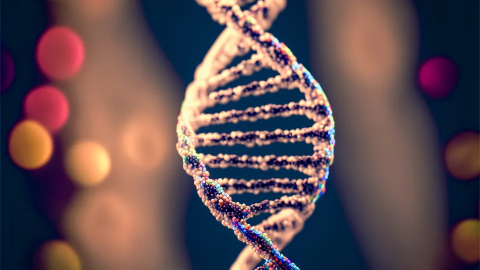 Model of a DNA double helix